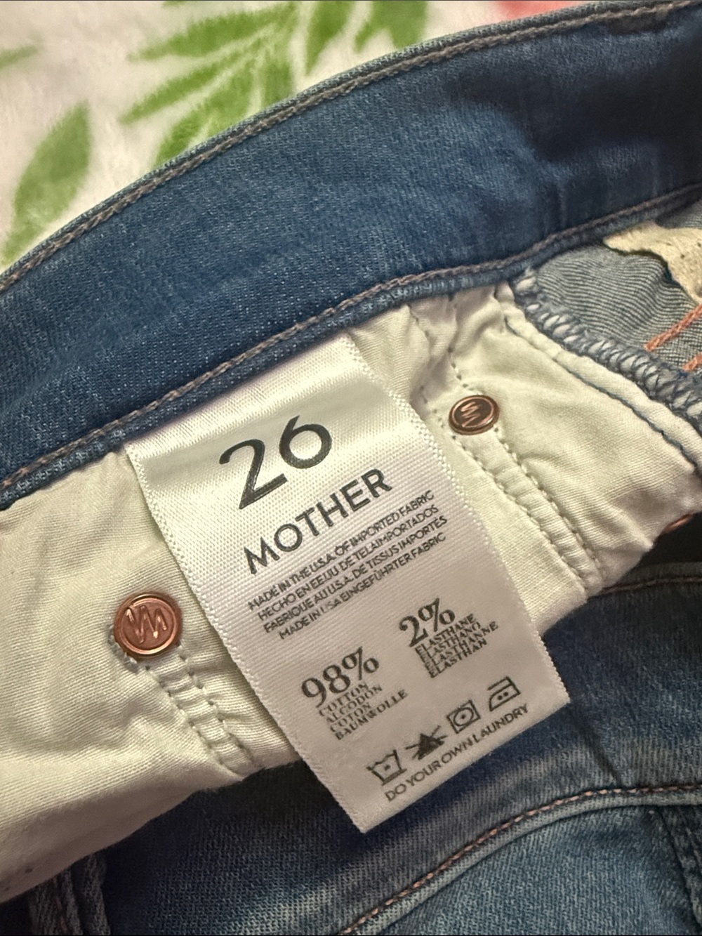 MOTHER - Skinny, not skinny - Castaways - Size 26 - Picture 7 of 9
